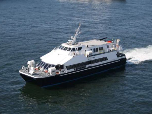 2,040 HP Catamaran 357 Fast Ferry