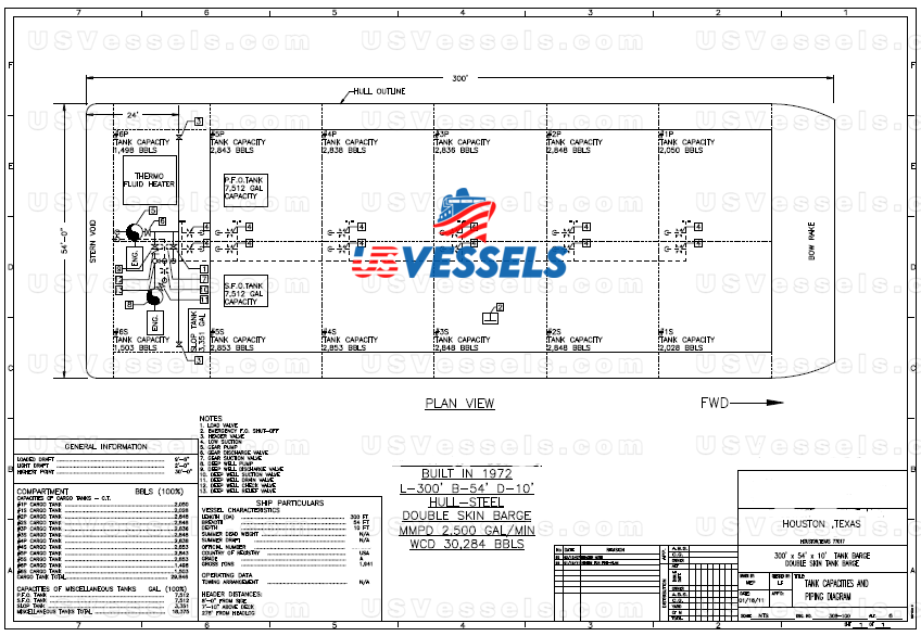 30,000 BBL Double Hull Barge